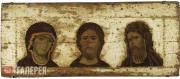 Icon: Deesis with the Saviour, Mary and St. John the Baptist. First third of13th