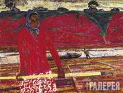 Eduard BRAGOVSKY. Rafting on the Vetluga. 1964