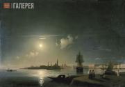 Aivazovskiy Ivan. Night. Venice. 1847