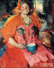 Arkhipov Abram. A Girl with a Jug. 1927