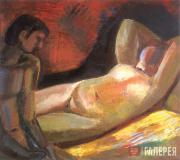 Arshakuni Zaven. Couple. 1990