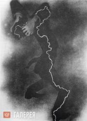 Alexeïeff Alexandre. A Sudden Disaster (Ivan Is Losing His Sanity). 1929