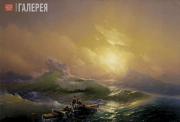 Aivazovskiy Ivan. The Ninth Wave. 1850