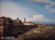 Bernardo BELLOTTO (1722-1780). View of Turin from the Royal Garden. 1745