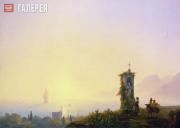 Aivazovskiy Ivan. Shrine on the Seashore. 1845