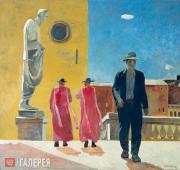 Deineka Alexander. Street in Rome. 1935