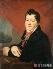 Vladimir  Borovikovsky. Portrait of Sergei Yakovlev. c. 1805