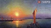 Aivazovskiy Ivan. Varangians on the Dnieper. 1876