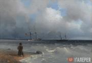 Aivazovskiy Ivan. Seashore. 1840