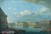 Fedor ALEXEYEV (1753/1754?-1824). View of the Palace Embankment from the Peter a