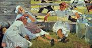 Nikolai BASKAKOV. Milkmaids, Novella. 1962