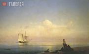 Aivazovskiy Ivan. Seashore. Calm. 1843