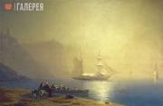 Aivazovskiy Ivan. Morning at the Seashore. Sudak. 1856