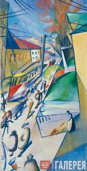 Alexander BOGOMAZOV. Tram. 1914