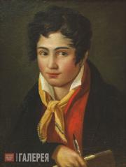 Bruni Fyodor. Self-portrait. 1813-1816