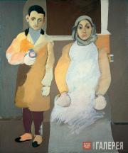 Gorky Arshile (Vosdanig Adoian). The Artist and His Mother. 1926-1936 Gorky Arshile (Vosdanig Adoian). The Artist and His Mother. 1926-1936