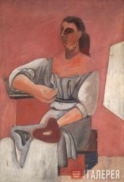 Gorky Arshile (Vosdanig Adoian). Woman with Palette. 1927 Gorky Arshile (Vosdanig Adoian). Woman with Palette. 1927