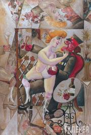 Otto DIX. A Memory of the Glass Rooms in Brussels. 1920 
