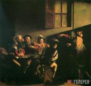 Caravaggio (Michelangelo Merisi da Caravaggio). The Calling of St. Matthew. 1599