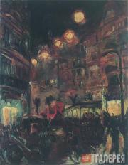 Max BECKMANN. Street at Night. 1913