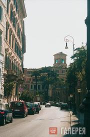 Rome. Villa Malta Modern view