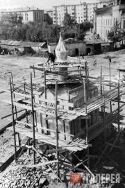 A view of the St. Anastasia Chapel during the renovation September 1971