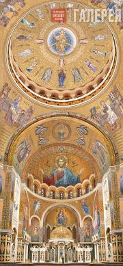 Project for the decoration of the Church of St. Sava.  Belgrade, 2017