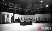 An overall view of the Russian icons exhibition