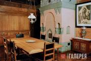 The dining-room of the Viktor Vasnetsov House-Museum, Moscow
