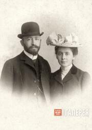 Alexander Samarin, Vera Mamontova. Rome, November 1902