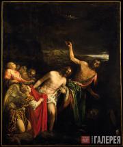 Jacopo Bassano.  The Baptism of Christ