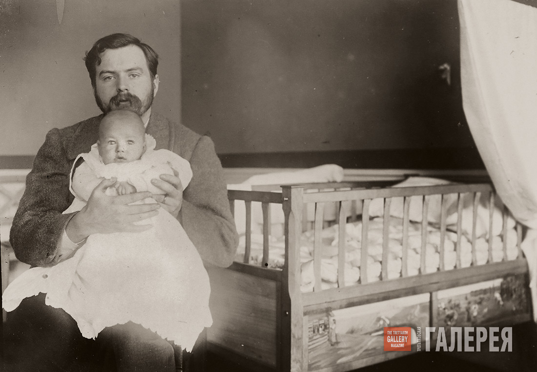 Leon Weber with his son Stepan in their Paris apartment | ARTISTS ...