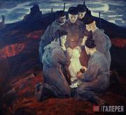 Б.М.НЕМЕНСКИЙ. Отцы-солдаты. 1971 Б.М.НЕМЕНСКИЙ. Отцы-солдаты. 1971