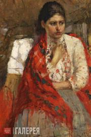 П.И. Котов. Портрет девушки. 1900-е П.И. Котов. Портрет девушки. 1900-е