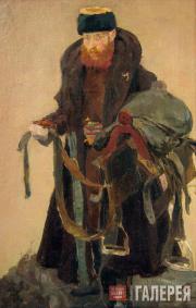 Этюд к картине «Сбор на охоту с борзыми». 1914 Этюд к картине «Сбор на охоту с борзыми». 1914