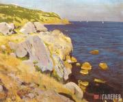 Рылов Аркадий. Скалы в Кикинеизе. 1909 (?) Рылов Аркадий. Скалы в Кикинеизе. 1909 (?)