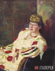 Репин Илья Ефимович. Портрет М.К. Олив. 1906 