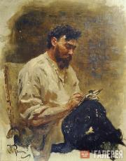 Репин Илья Ефимович. Портрет И.П.Похитонова. 1889 