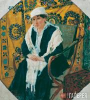 Портрет жены художника. 1918 Портрет жены художника. 1918