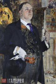 Фешин Николай Иванович. Портрет Давида Бурлюка. 1923 