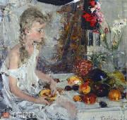 Фешин Николай Иванович. Ия с дыней. 1923 