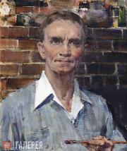 Фешин Николай Иванович. Автопортрет. 1948 