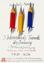 Cover of the catalogue of the International Drawing Triennial No. 3 Cover of the catalogue of the International Drawing Triennial No. 3
