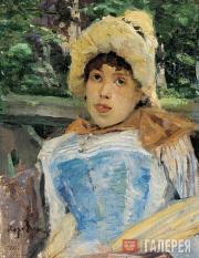 Korovin Konstantin. Portrait of a Chorus Girl. 1887 Korovin Konstantin. Portrait of a Chorus Girl. 1887