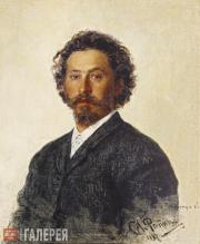 Репин Илья Ефимович. Автопортрет. 1887 