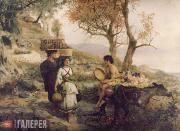Семирадский Генрих. Утром на рынок. 1890-е Семирадский Генрих. Утром на рынок. 1890-е