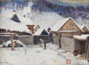 Шегаль Григорий. Зима в Воскресенске. 1942 Шегаль Григорий. Зима в Воскресенске. 1942