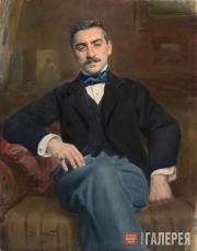 Бакст Леон. Портрет В.Ф. Нувеля. 1895 Бакст Леон. Портрет В.Ф. Нувеля. 1895