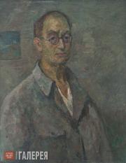 Фальк Роберт. Автопортрет в серой блузе. 1950