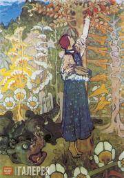 Поленова Елена Дмитриевна. Сказка (Зверь). 1890-е Поленова Елена Дмитриевна. Сказка (Зверь). 1890-е